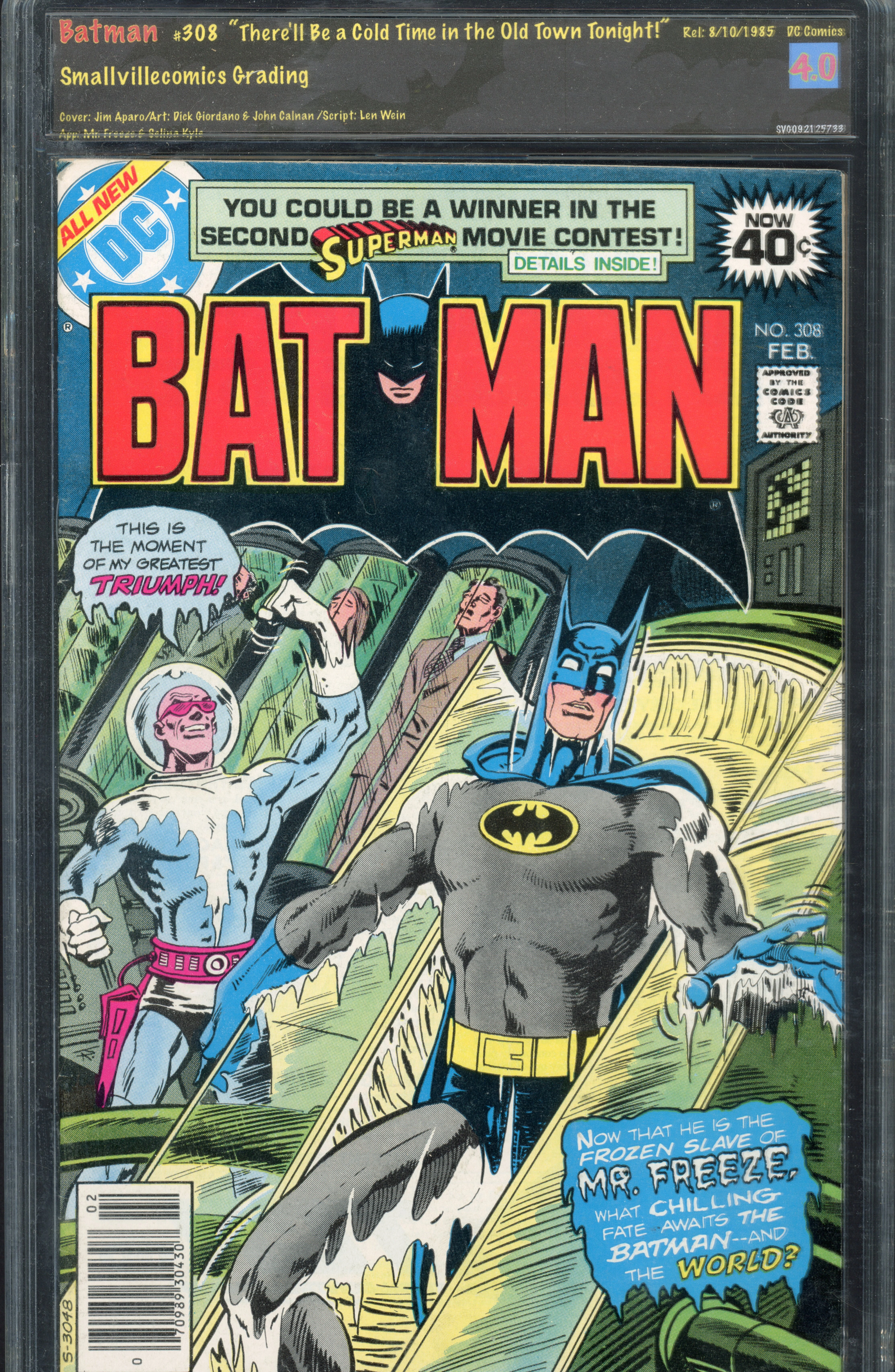 smallville-batmancomic front