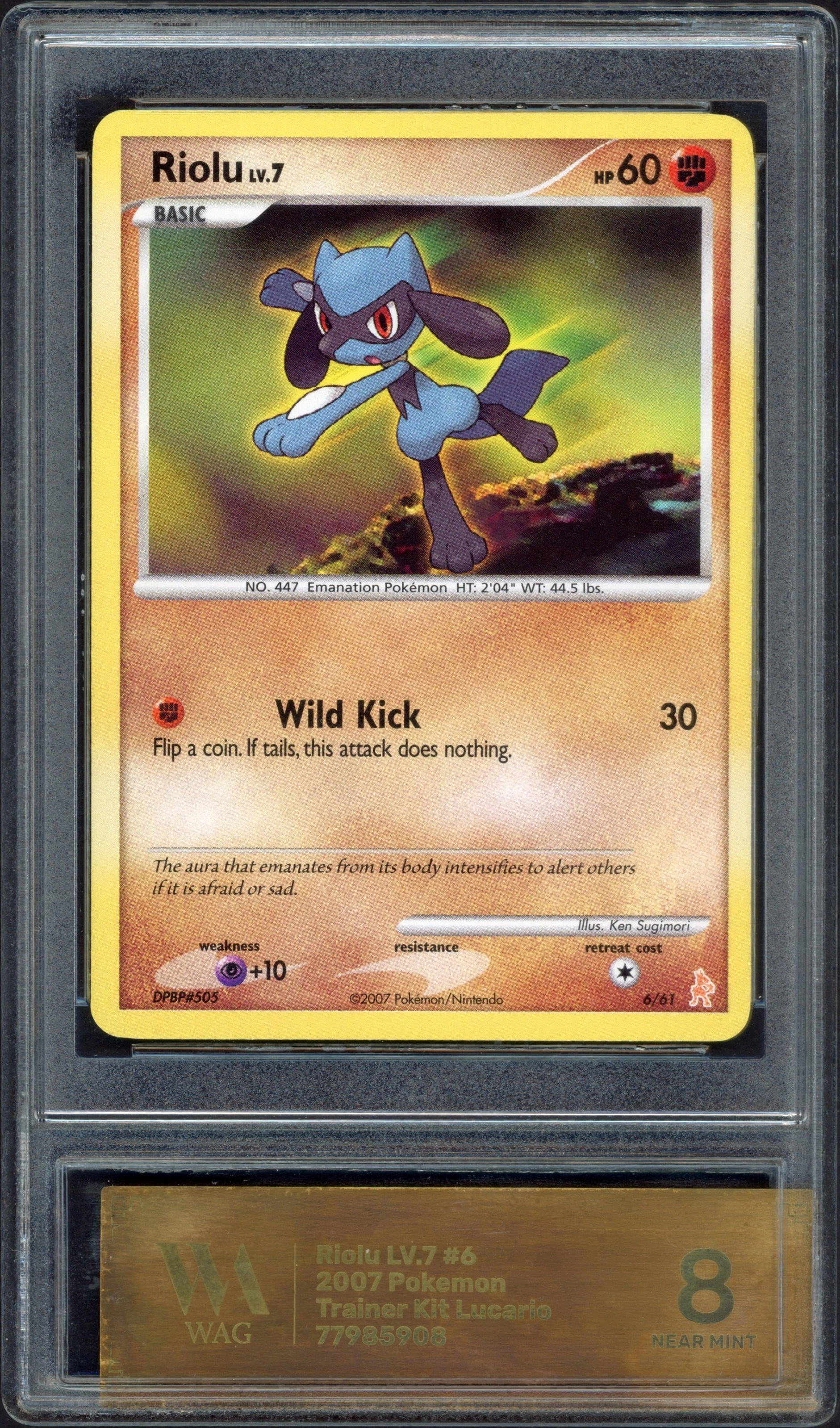 wag-riolu front