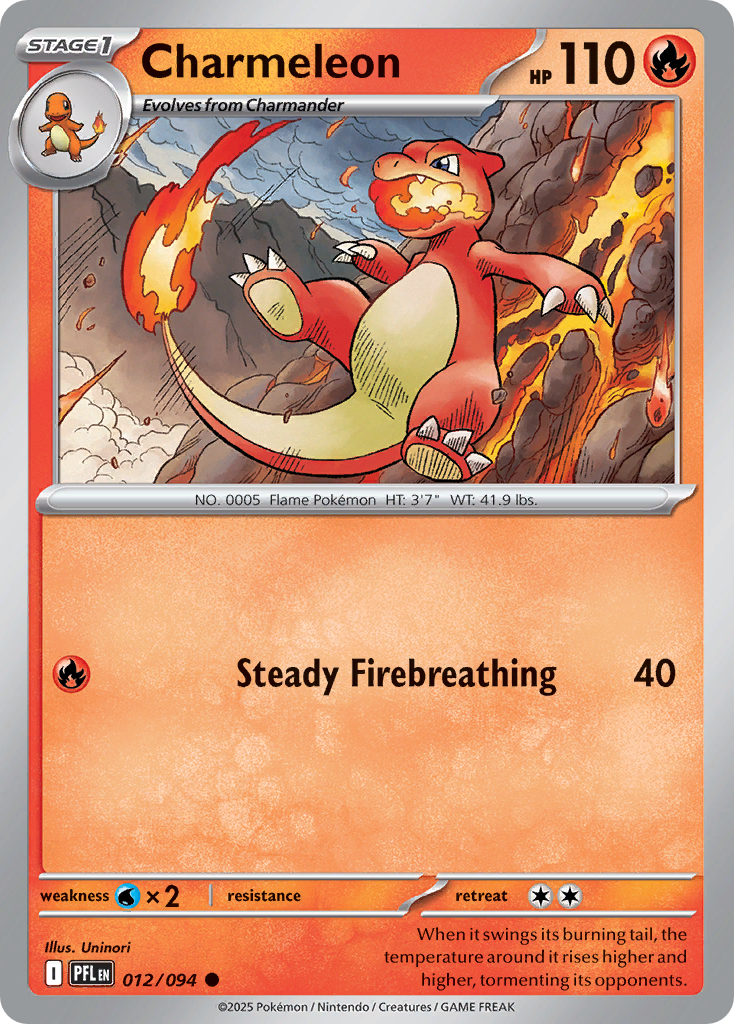 Phantasmal Flames Charmeleon