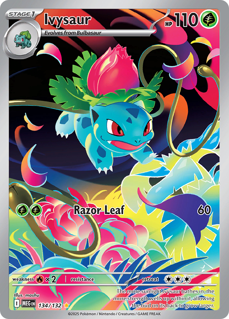 Illustration Rare Ivysaur